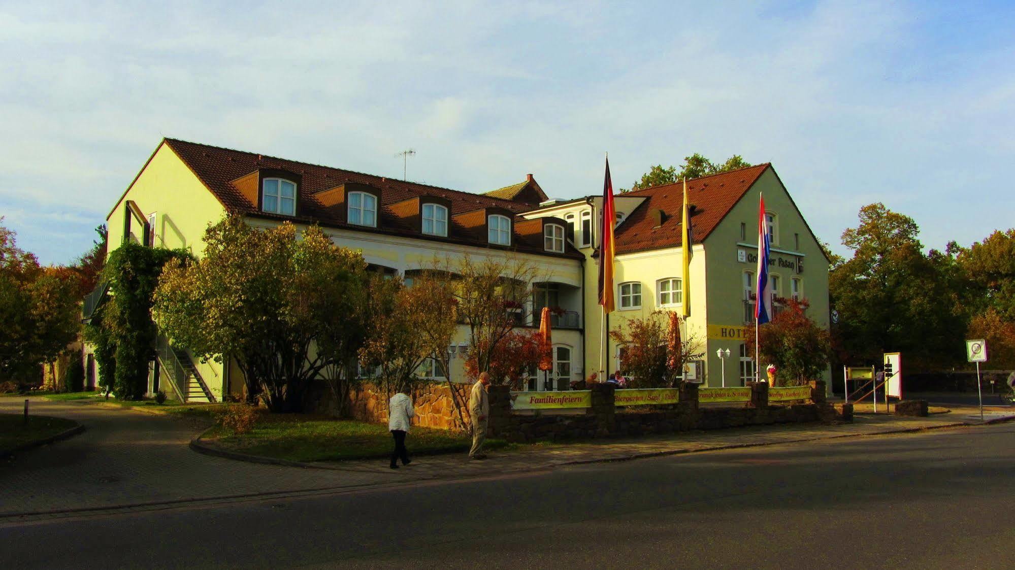 Hotel Goldener Fasan Oranienbaum-Wörlitz Kültér fotó